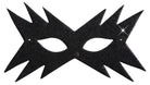 Glitzerstern Augenmaske schwarz - 1