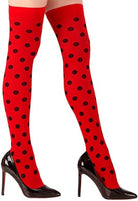 Marienkäfer Overknees 70 den rot-schwarz XL - 2