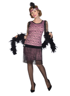 20er Jahre Flapper Kostüm für Damen - 3