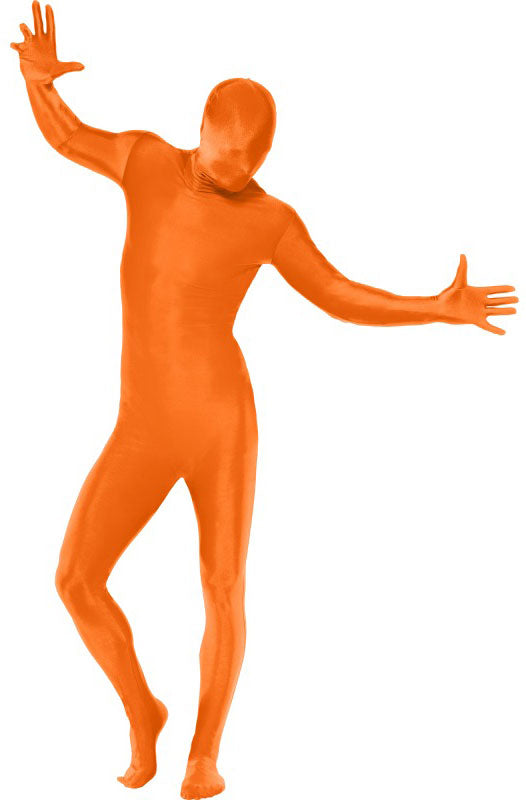 Orangefarbener Ganzkörperanzug - 1