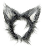 Wolfsohren Haarreif aus Plüsch - 2
