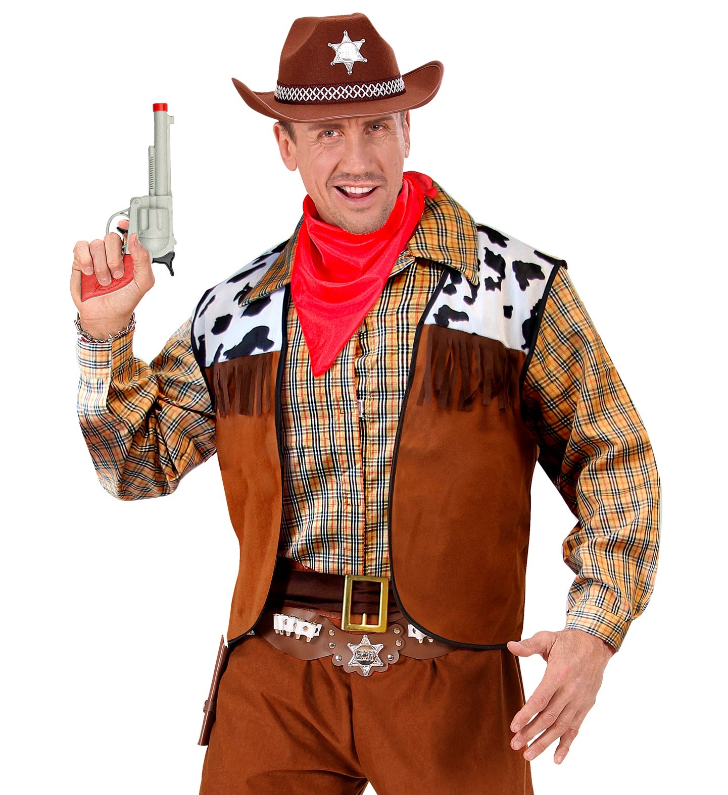 Western Cowboy Pistole in Grau - 3