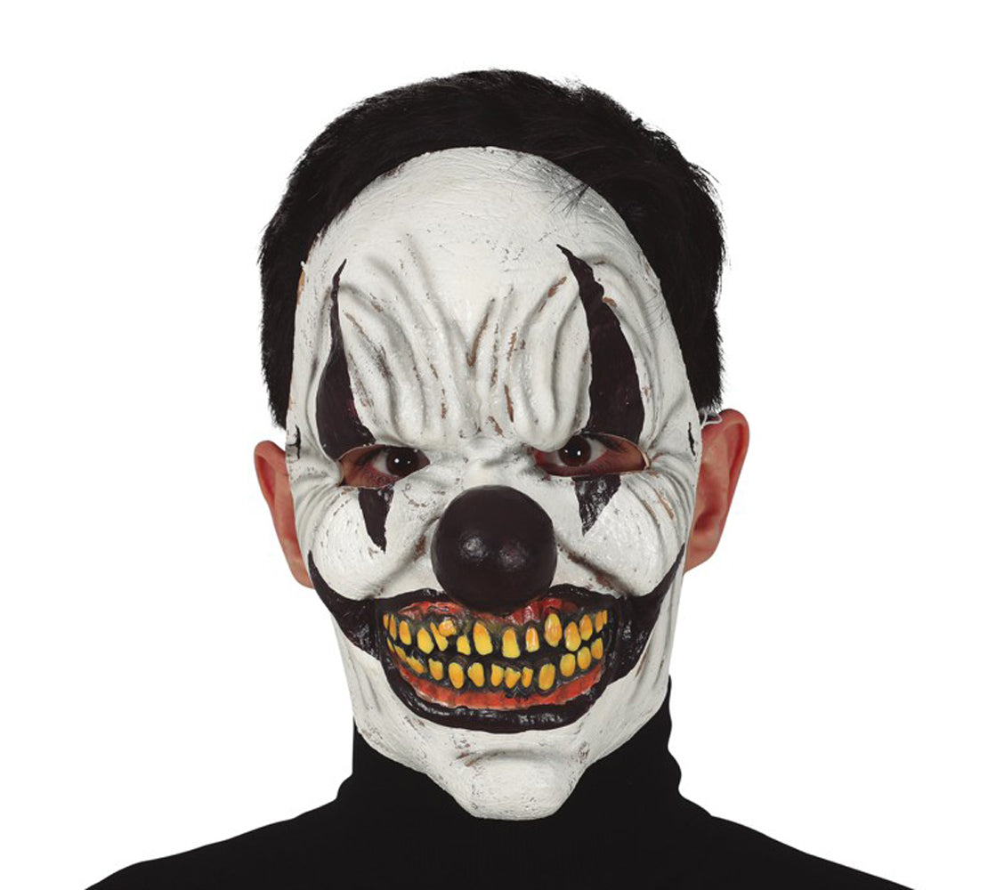 Scarry Horror Clown Latexmaske für Erwachsene - 1