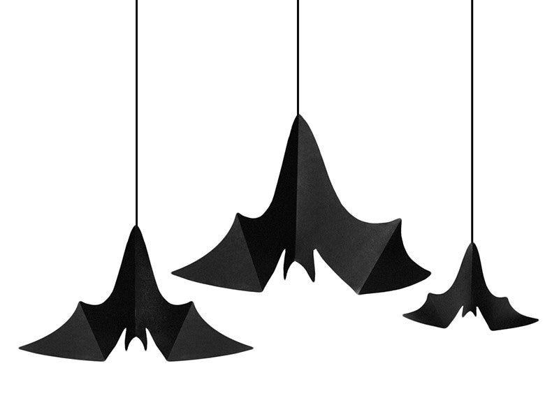 3 Gruselige Fledermaus Hänger 1