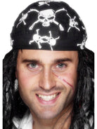 Skullbone Bandana Piraten-Kopftuch - 1