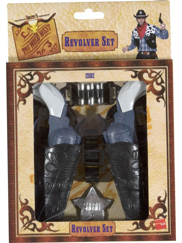 Wilder Westen Cowboy Pistolen-Set - 1