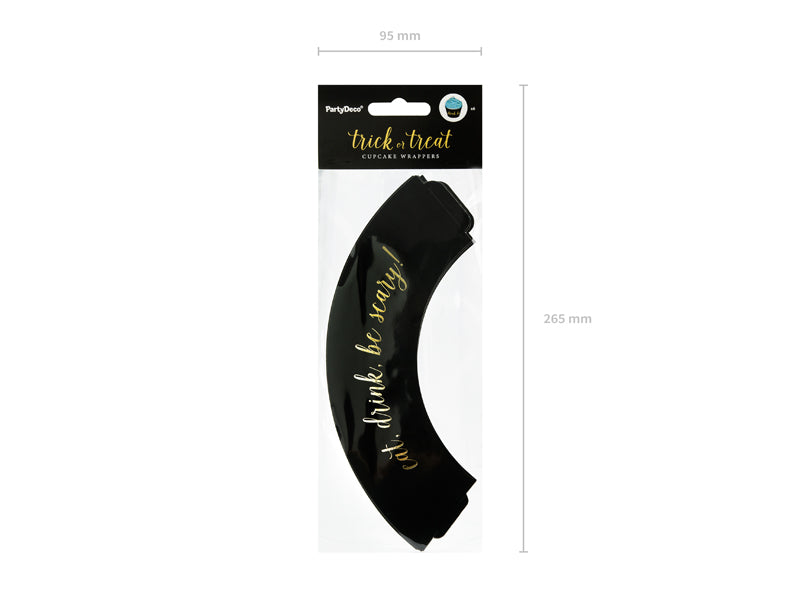 6 Be Scary Muffin Umrandungen 4,8 x 7,6 x 4,6cm 7