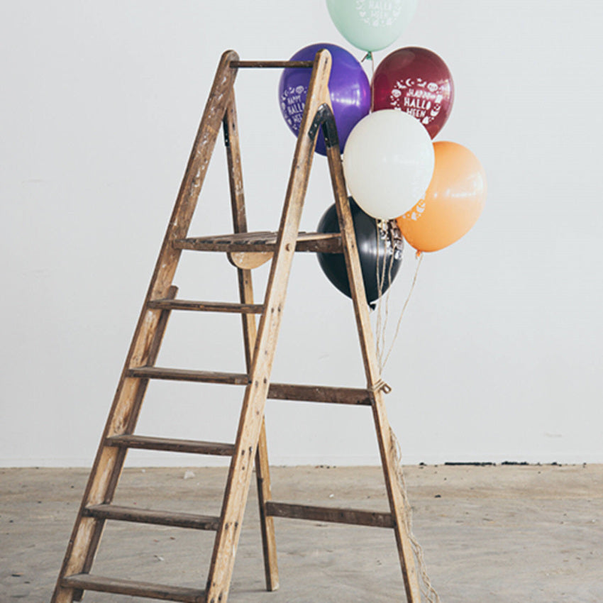 6 Trick or Treat Ballons 33cm 2