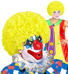Clownsperücke für Erwachsene in Gelb - 1
