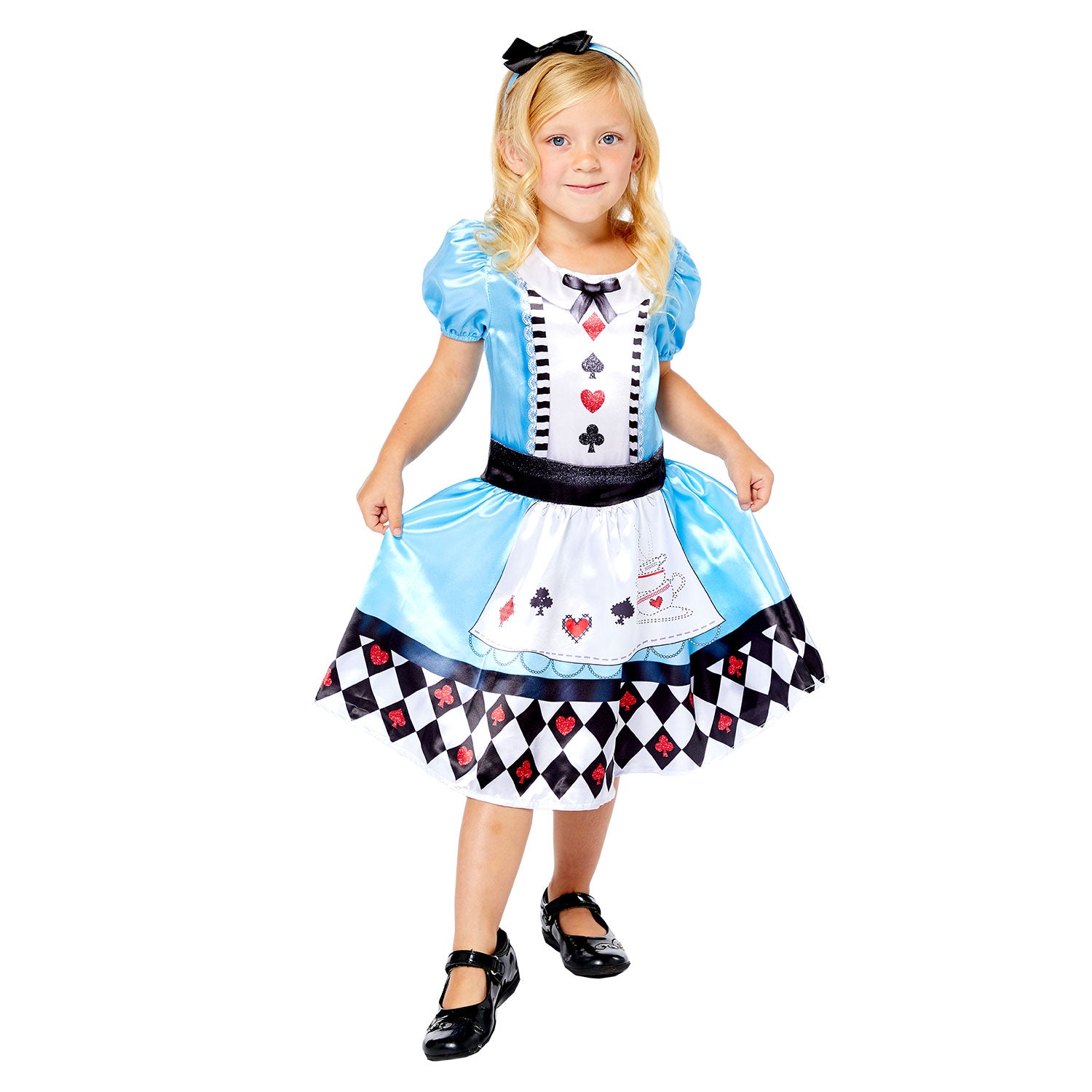 Recyceltes Alice Kostüm für Mädchen - 1