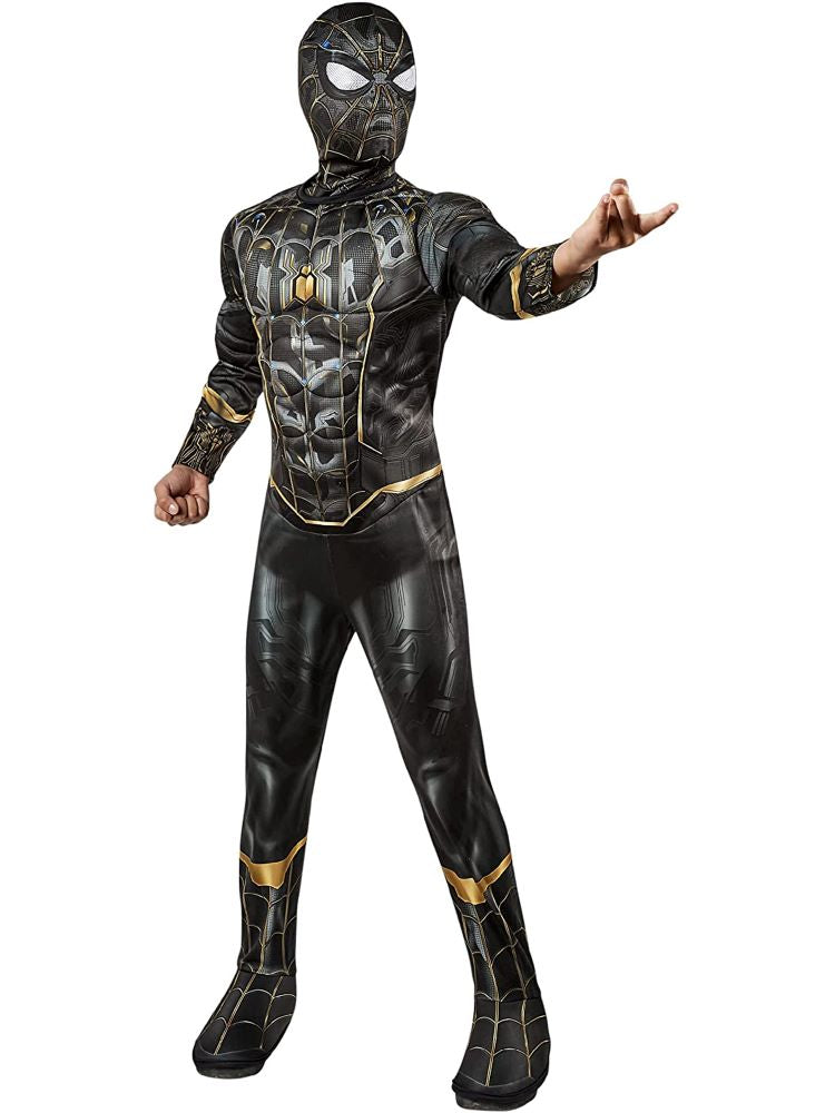 Spiderman Black and Gold Kinderkostüm - 1
