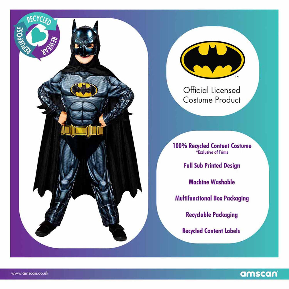 Recyceltes Batman Kostüm für Kinder - 6