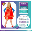 Recyceltes Supergirl Kostüm für Kinder - 8