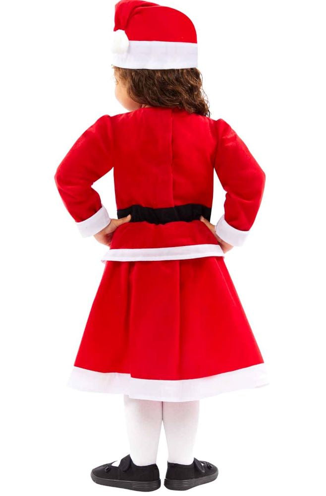 Mini Miss Santa Weihnachtskostüm für Mädchen - 3