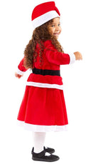 Mini Miss Santa Weihnachtskostüm für Mädchen - 6