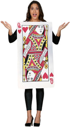 Queen of Hearts Spielkarte Kostüm für Damen - 1