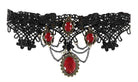 Gothic Ruby Halskette - 2