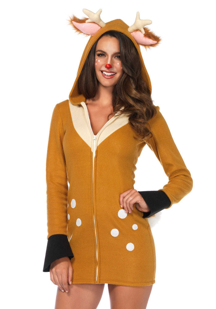 Bambi Rehkitz Damenkostüm Deluxe - 4
