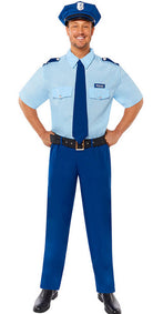 Polizist Fred Herren Kostüm Deluxe - 1