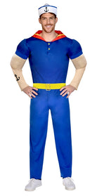 Starker Matrose Herren Kostüm Deluxe - 1