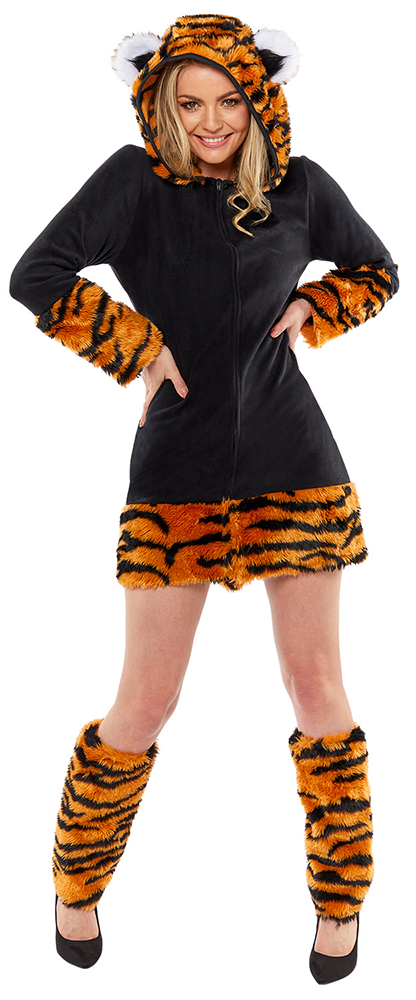 Sexy Tiger Lady Damen Kostüm - 2