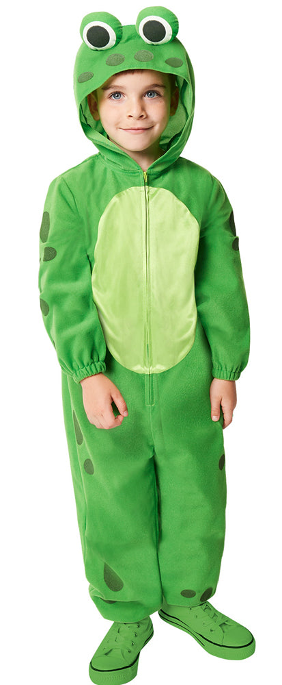 Frosch Overall Kostüm für Kinder - 1