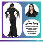 Morticia Addams Family Kostüm für Damen - 9