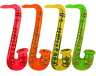 Aufblasbares Neon Saxophon 55cm 1