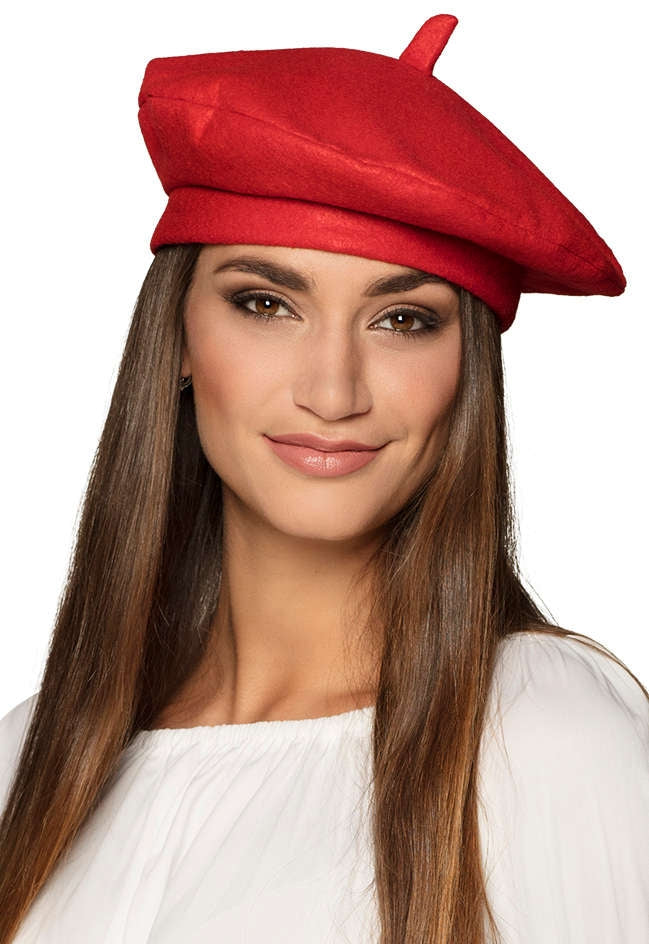 Baskenmütze in Rot - 1
