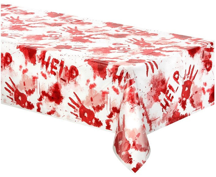 Bloody Party Tischdecke 2,6 x 1,4m 1