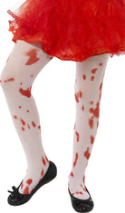 Blutige Halloween Strumpfhose für Kinder - 1