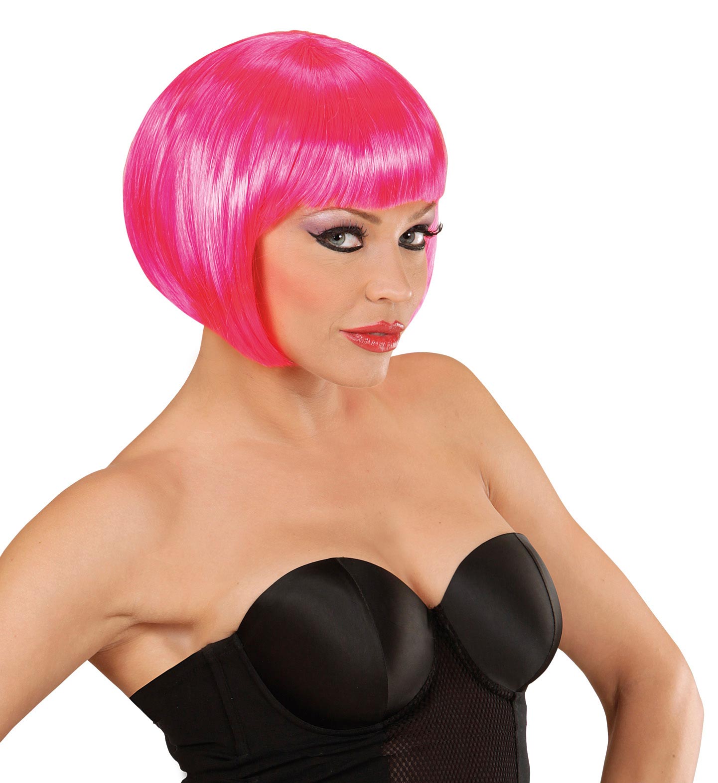 Bob Perücke hot pink - 1
