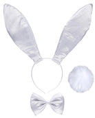 Bunny Set glitzer weiß 3-teilig - 1