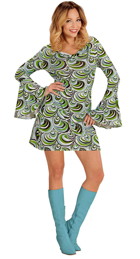 70er Groovy Lady Linda Damenkostüm - 3