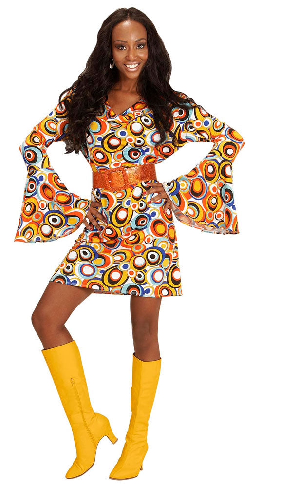 Hippie Lady Groovy Babe Damenkostüm - 3