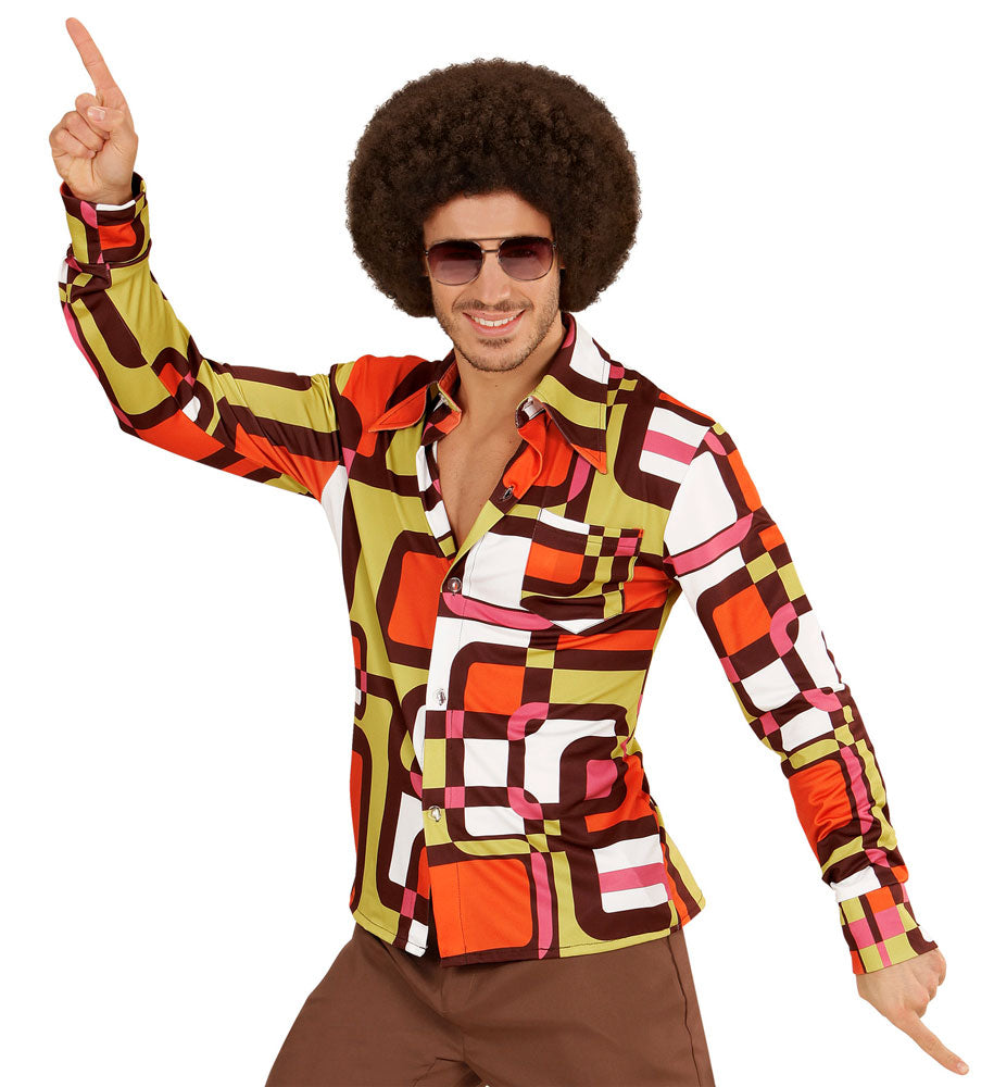 70er Jahre Disco Hemd Roy für Herren - 1