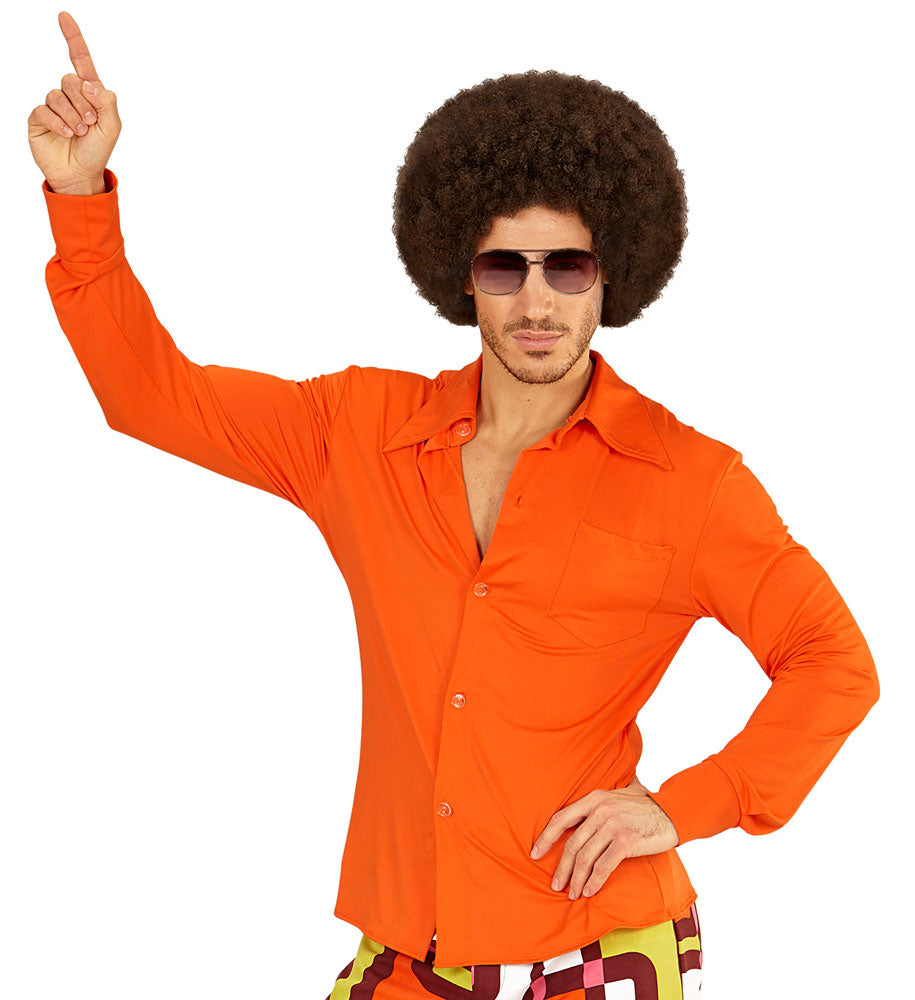70er Jahre Disco Hemd Tom für Herren - 1
