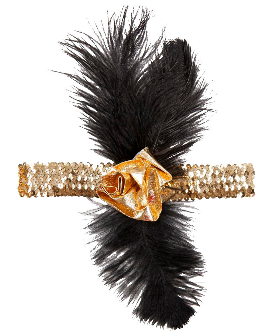 Carla Charleston Stirnband gold - 1