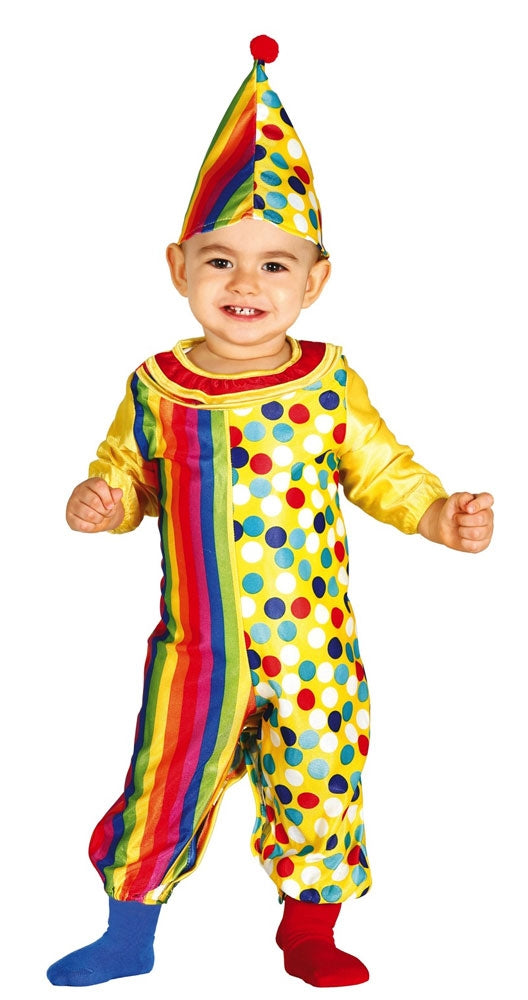 Peppi Kunterbunt Clown Kostüm für Kinder - 1
