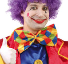 Bunt karierte Clownsfliege XXL - 2