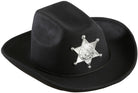 Schwarzer Cowboyhut John für Kinder - 2