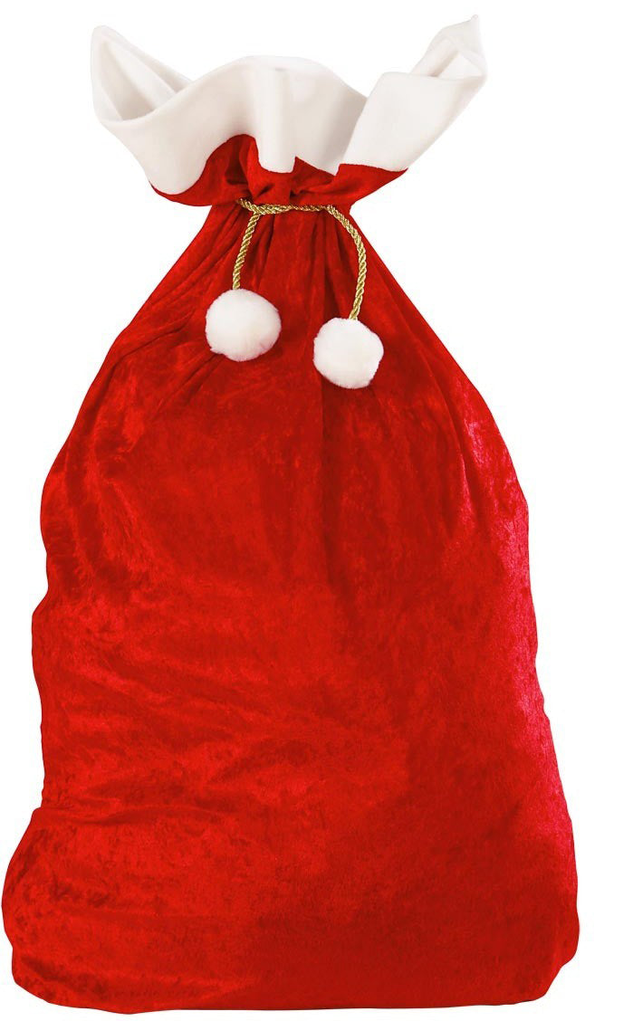 Weihnachtssack rot 60x100cm - 1