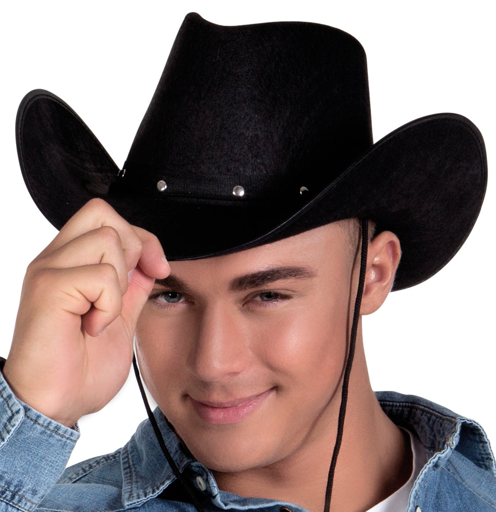 Devine Cowboy Western Hut schwarz - 1