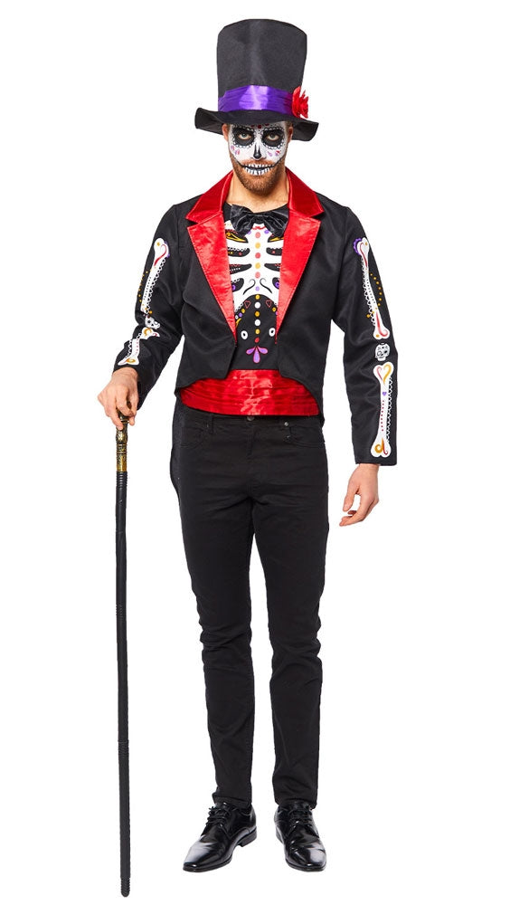 Señor Day of the Dead Herrenkostüm - 1