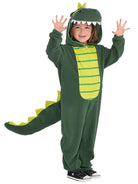 Dinosaurier Overall Kinderkostüm grün - 1