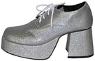 Disco Plateau-Schuhe silber für Herren - 1