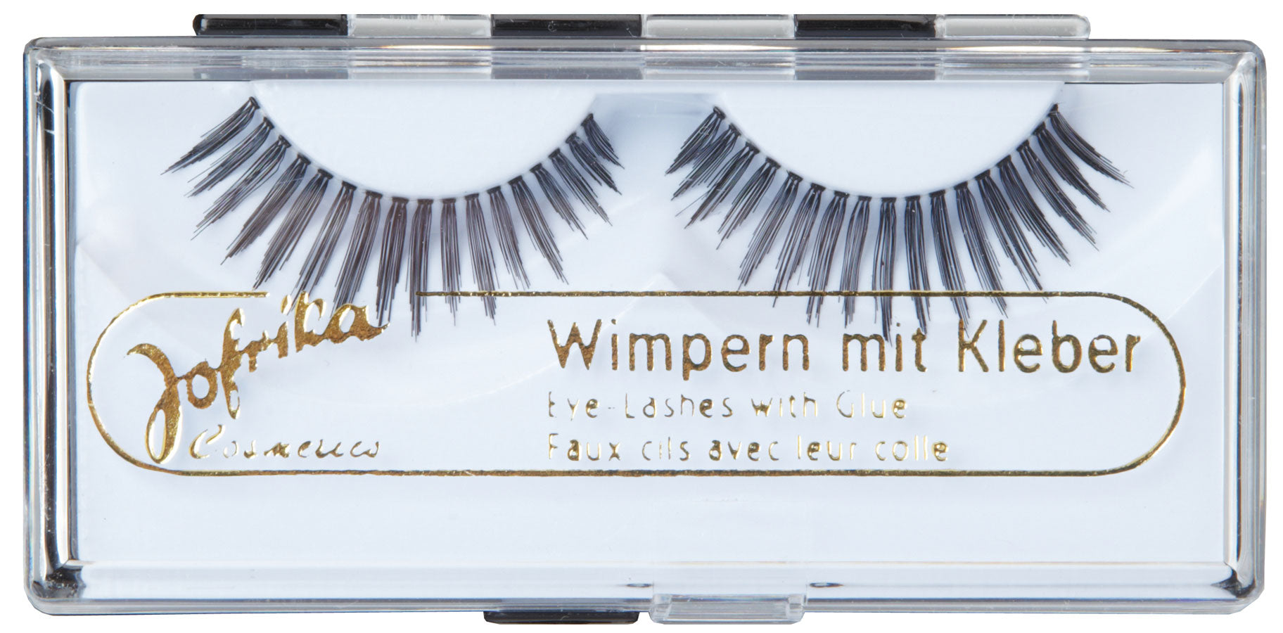 Echthaar Wimpern Premium Elegance - 1