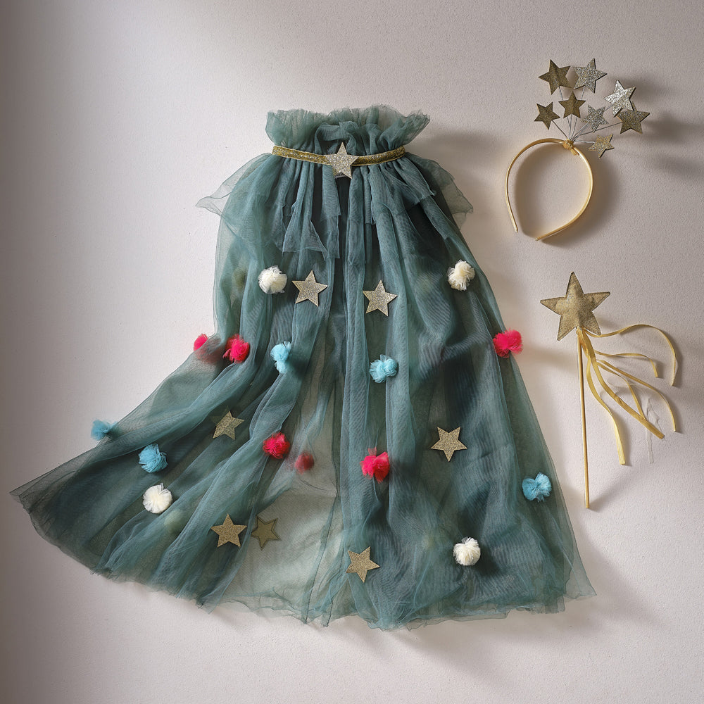 Weihnachtsbaum Kostüm für Mädchen - 1