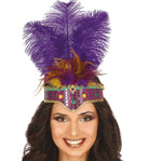 Feder Kopfschmuck Brazil bunt 1