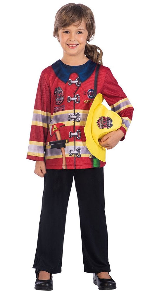Recyceltes Feuerwehr Kostüm für Kinder - 3
